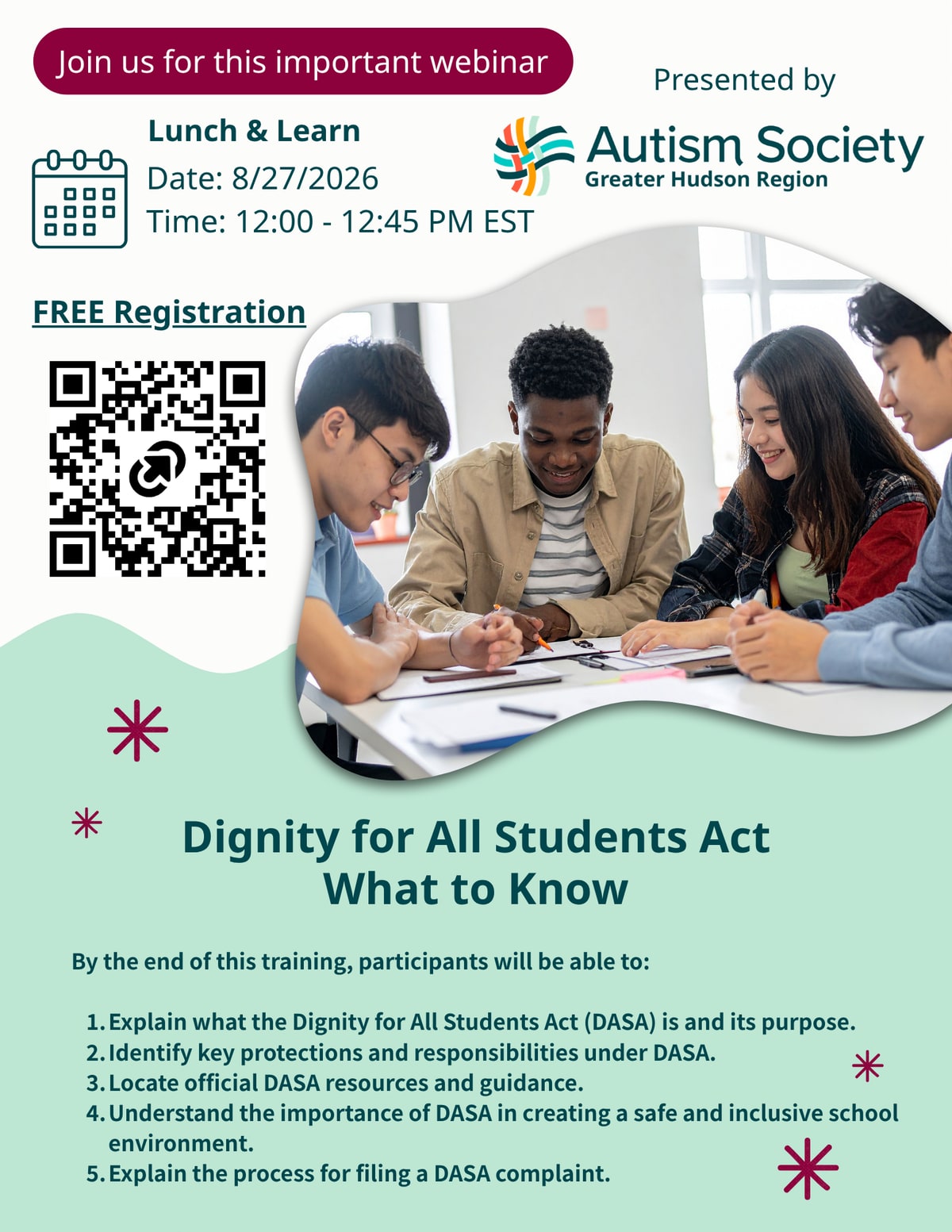 Lunch & Learn Webinar 8-27-2026